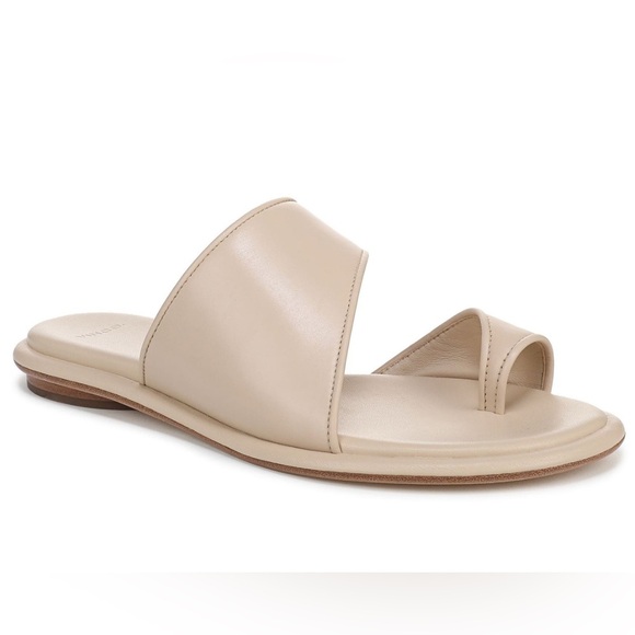 Vince 
Lukas Slide Sandal in Birch Sand - Picture 2 of 11